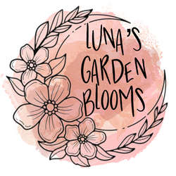 Luna’s Garden Blooms logo