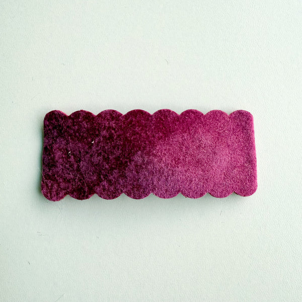 Fuchsia Fuzzy 4in Clip
