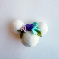 Large Mouse Head - White