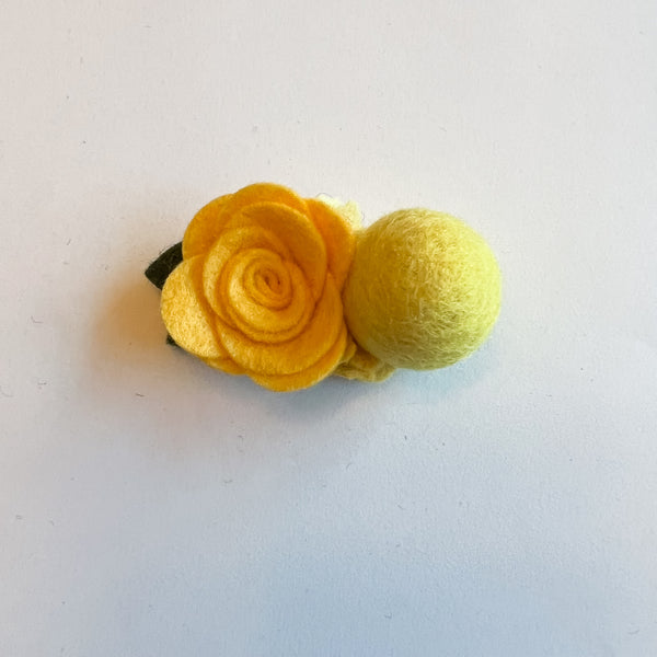 Yellow Pom Bloom