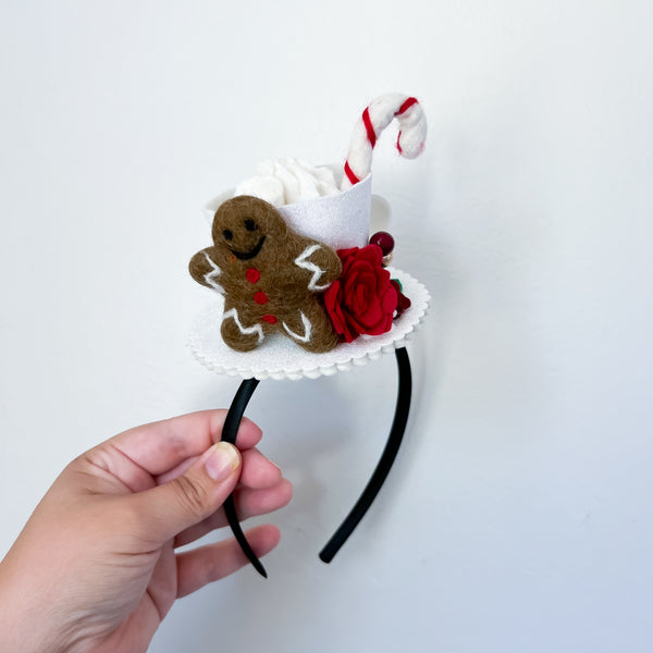 Hot Cocoa Fascinator