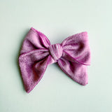 Velvet V-Day Bow